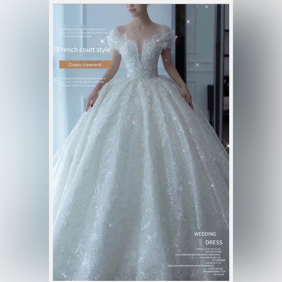 23 New bride Princess small pregnant woman tail high-grade texture French luxury - Picture 4 of 13